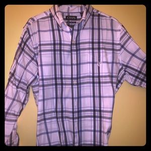 Chaps Men’s Button Down Easy Care Twill